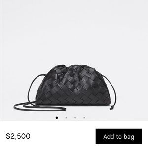Bottega Veneta Mini Pouch - Black